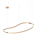 Studio M Unity XL 94" Wide LED Abstract Linear Chandelier