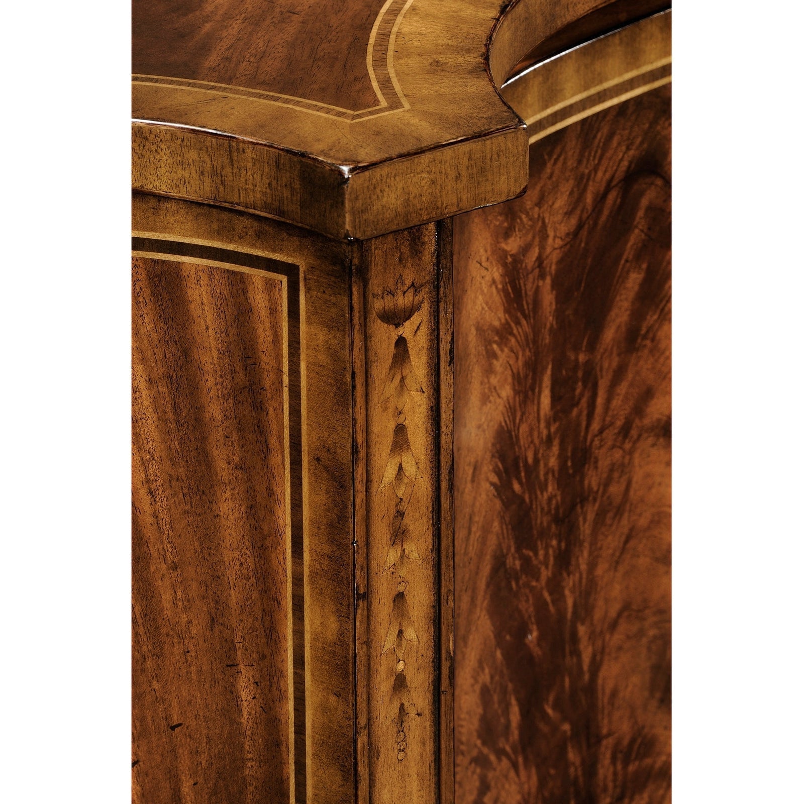 Jonathan Charles Buckingham Sideboard with Curved Doors (492637-MAH)
