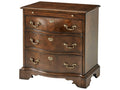 Althorp Living History The India Silk 3-Drawer Nightstand Ramsey Mahogany