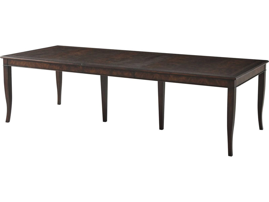 Brooksby 84-108 Inch Rectangle Extending Dining Table Cerejeira Veneer Mahogany