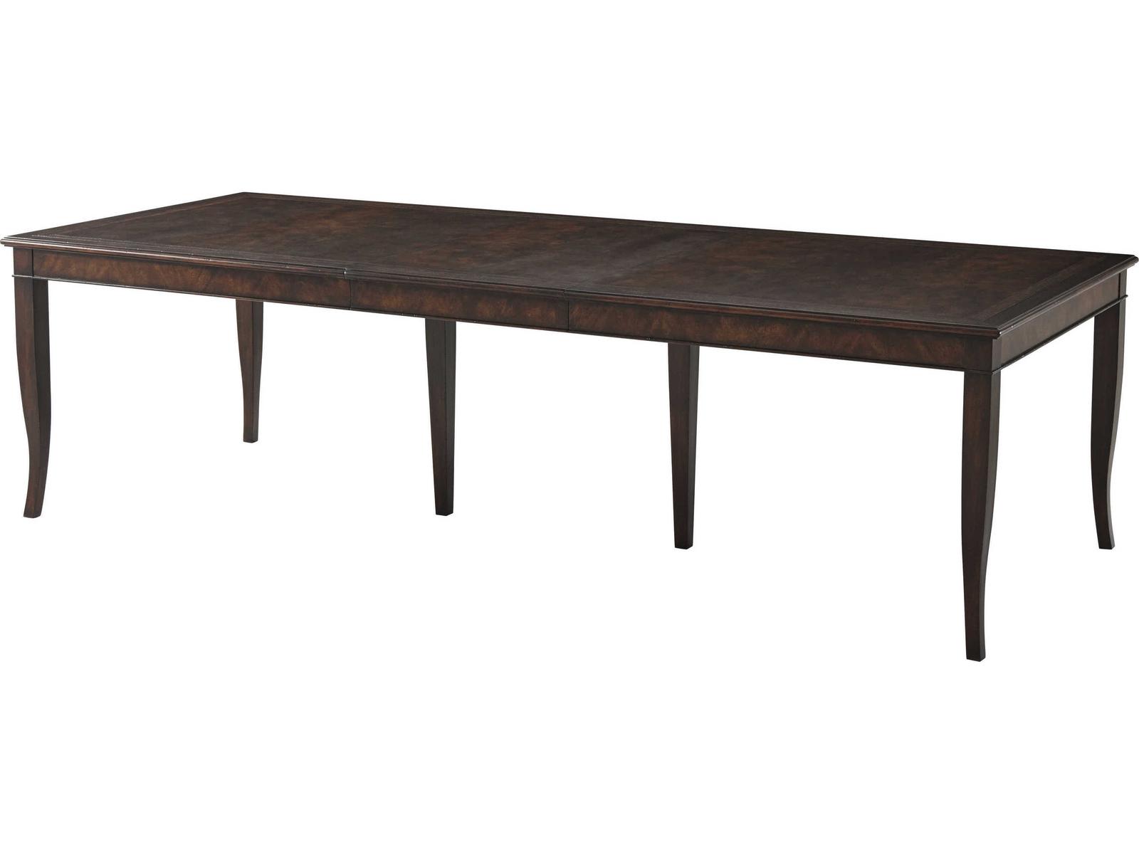 Brooksby 84-108 Inch Rectangle Extending Dining Table Cerejeira Veneer Mahogany