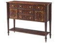 The Almacks Flame Veneered Sideboard with Five Drawers