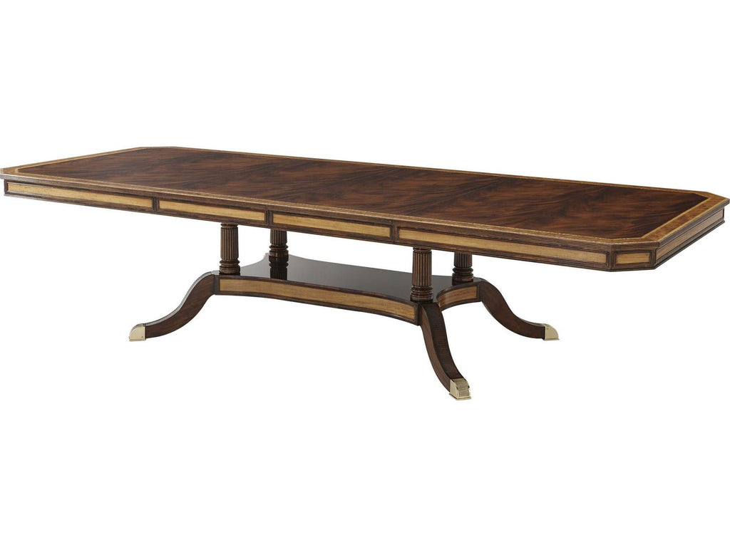 Gabrielle's 132-Inch Extending Dining Table in Mahogany