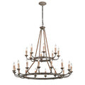 Troy Lighting Cyrano 24 Light 48" Wide Taper Candle Chandelier