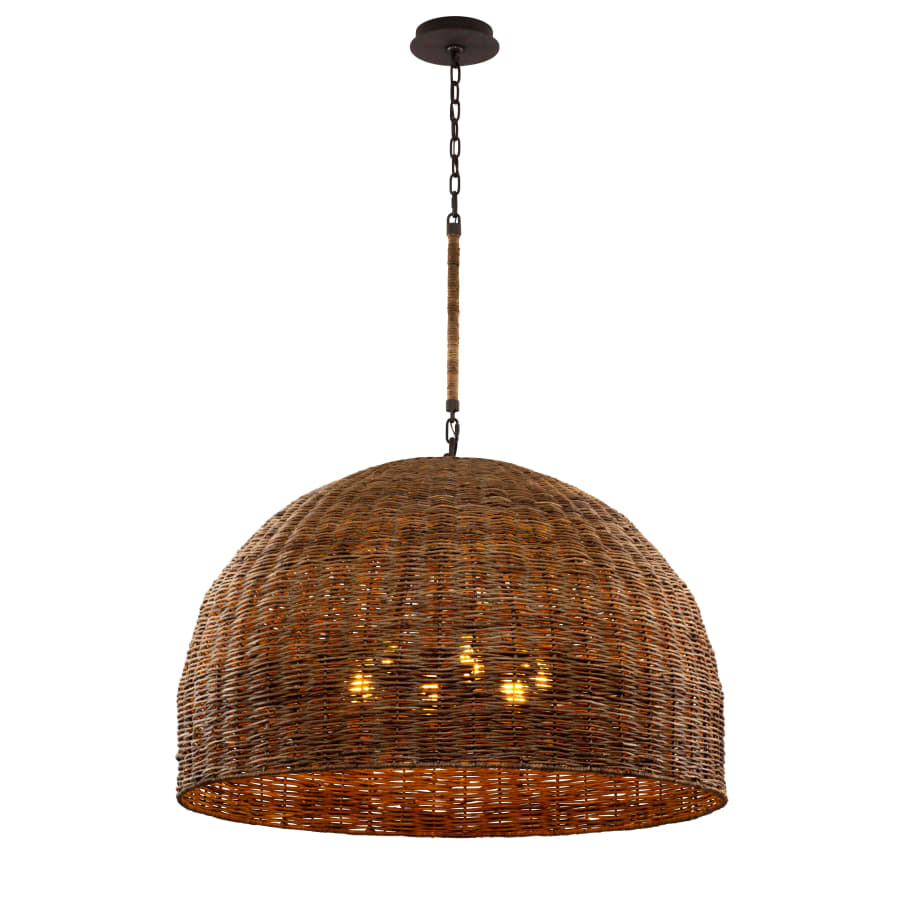 Troy Lighting Huxley 6 Light 44" Wide Pendant