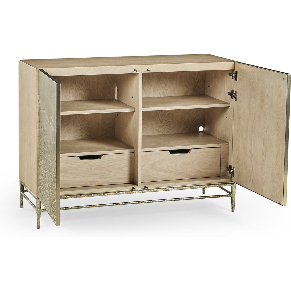 Jonathan Charles Diel Acid Etched Door Chest (500416-BLO-BSM)