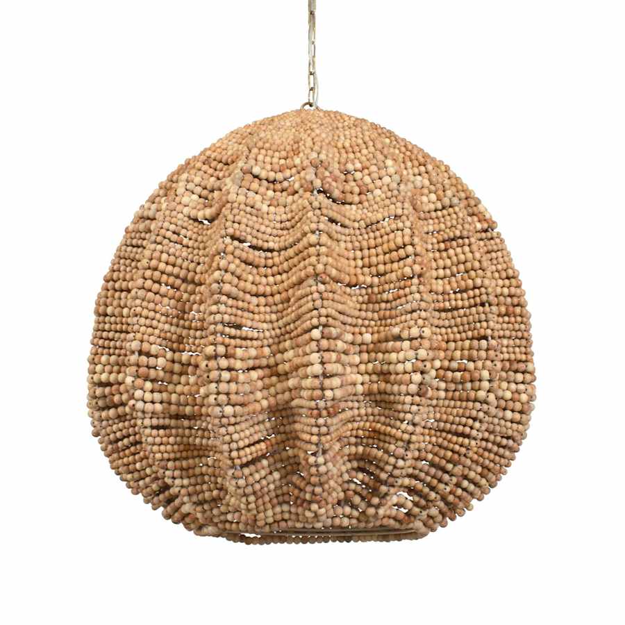 Uttermost Kauri 5 Light 30" Wide Wood Pendant