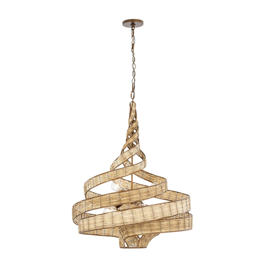 Varaluz Flow 6 Light 26" Wide Abstract Chandelier