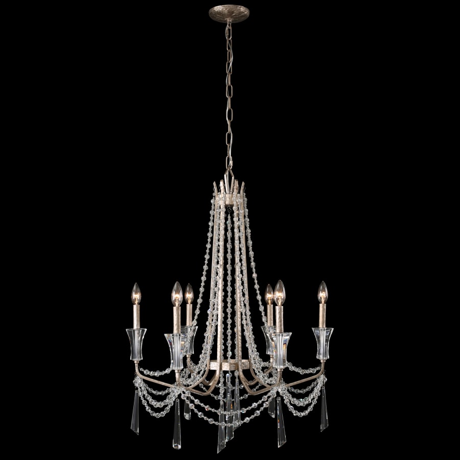 Varaluz Barcelona 6 Light 27" Wide Crystal Chandelier