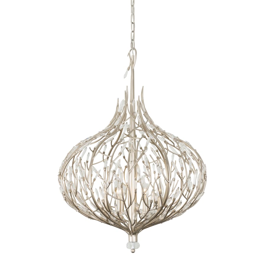 Varaluz Bask 6 Light 27" Wide Crystal Abstract Chandelier