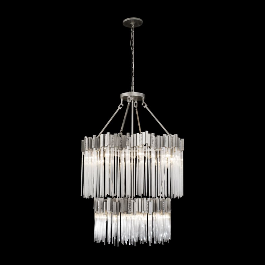 Varaluz Matrix 14 Light 30" Wide Waterfall Chandelier