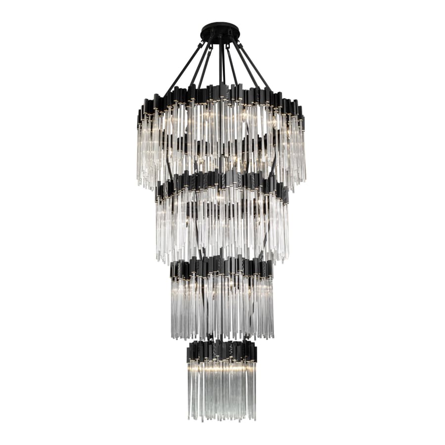 Varaluz Matrix 30 Light 40" Wide Waterfall Chandelier