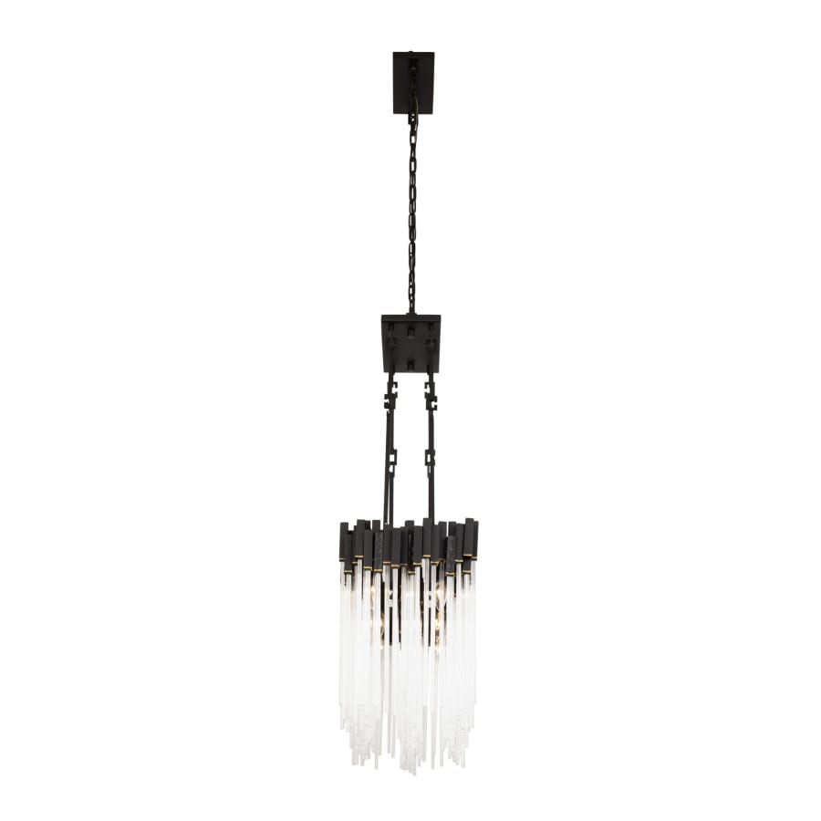 Varaluz Matrix 6 Light 37" Wide Linear Chandelier