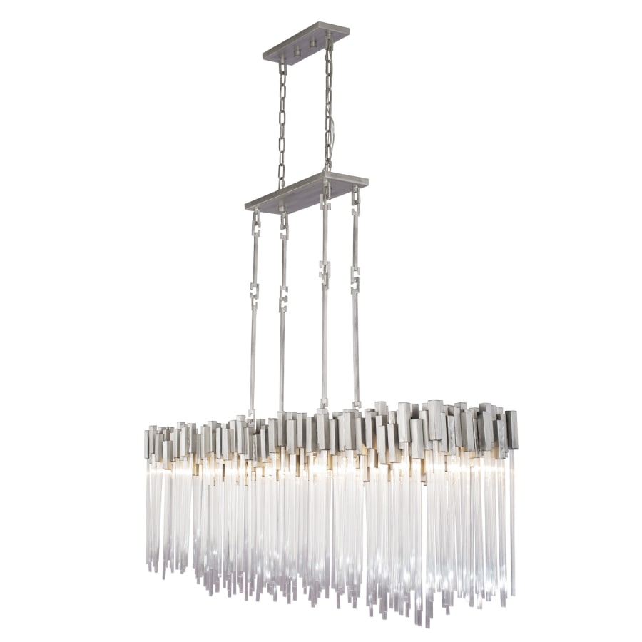 Varaluz Matrix 8 Light 49" Wide Linear Chandelier