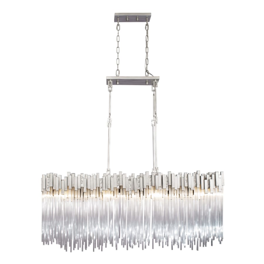 Varaluz Matrix 8 Light 49" Wide Linear Chandelier