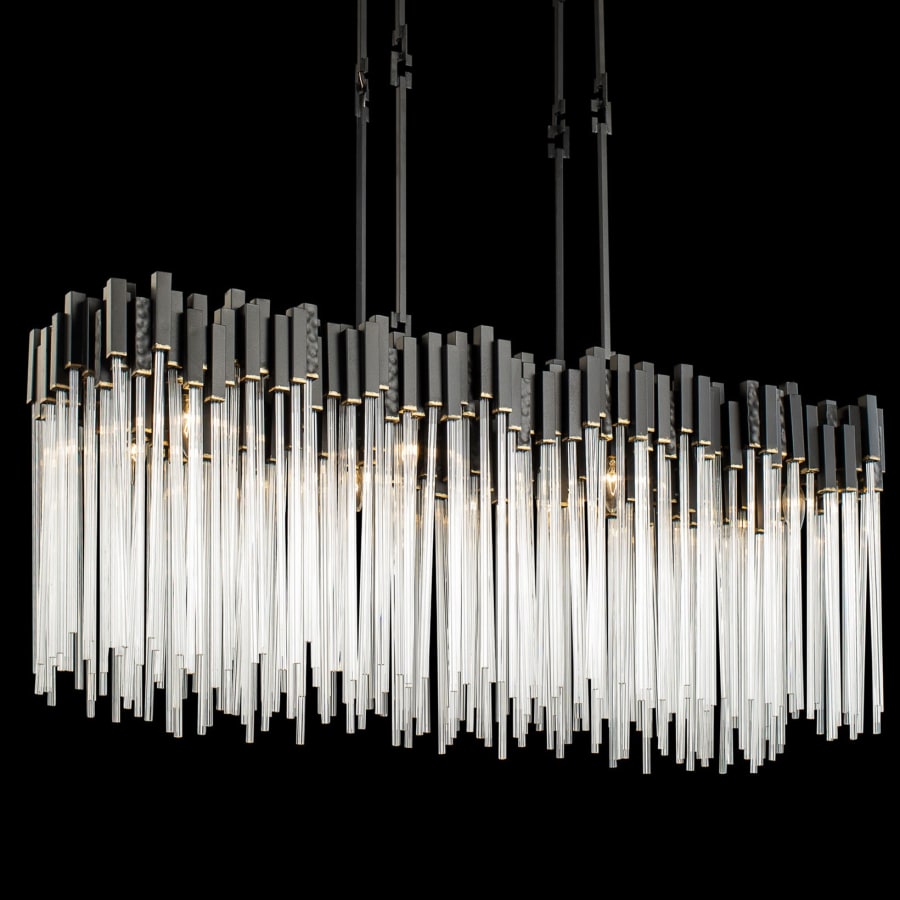 Varaluz Matrix 8 Light 49" Wide Linear Chandelier