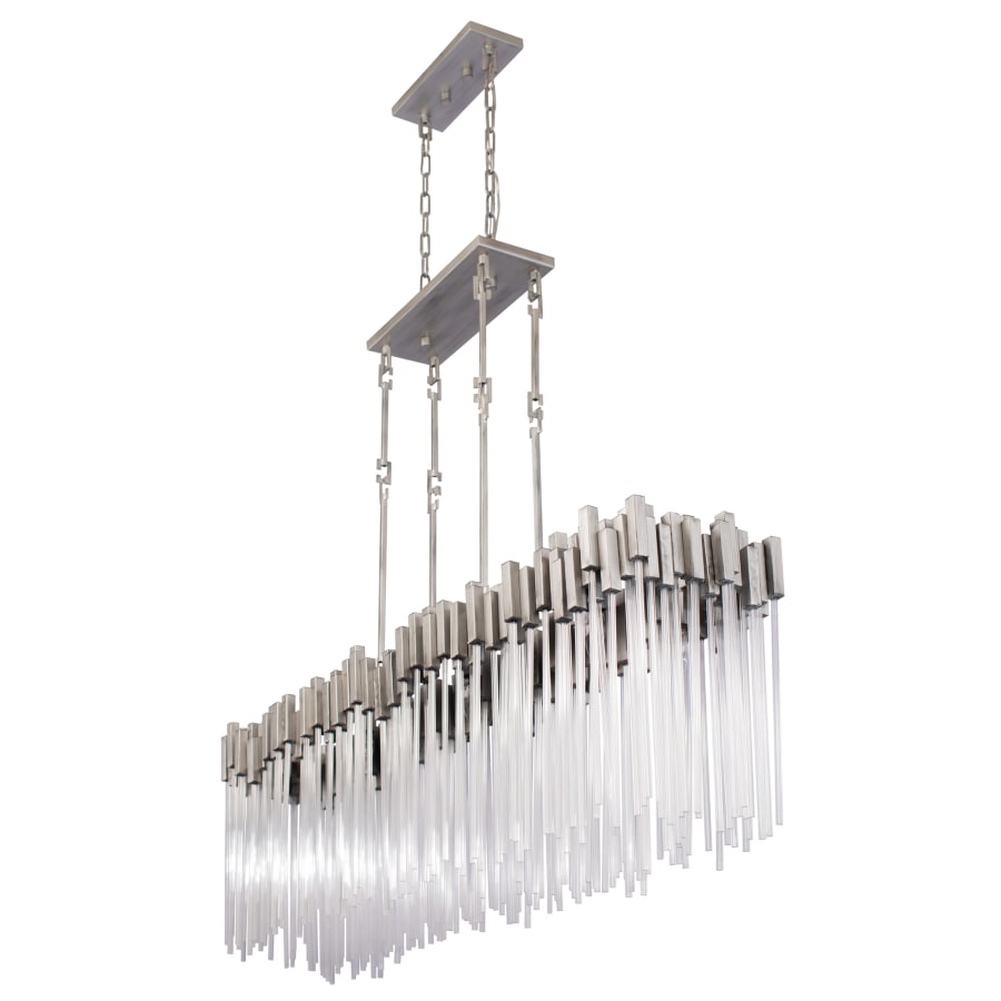 Varaluz Matrix 8 Light 49" Wide Linear Chandelier