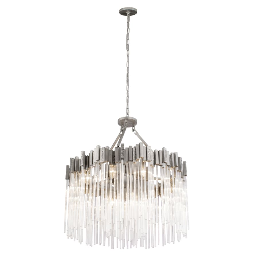 Varaluz Matrix 10 Light 30" Wide Ring Chandelier