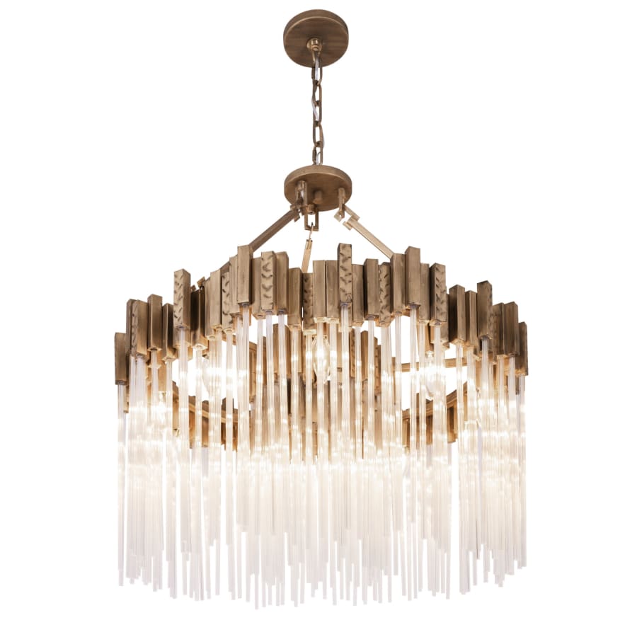 Varaluz Matrix 10 Light 30" Wide Ring Chandelier