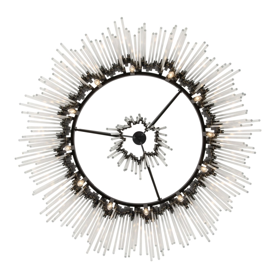 Varaluz Matrix 12 Light 40" Wide Ring Chandelier