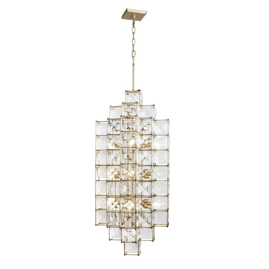 Varaluz Cubic 14 Light 19" Wide Crystal Chandelier