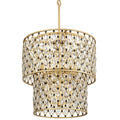 Varaluz Windsor 7 Light 25" Wide Crystal Waterfall Chandelier
