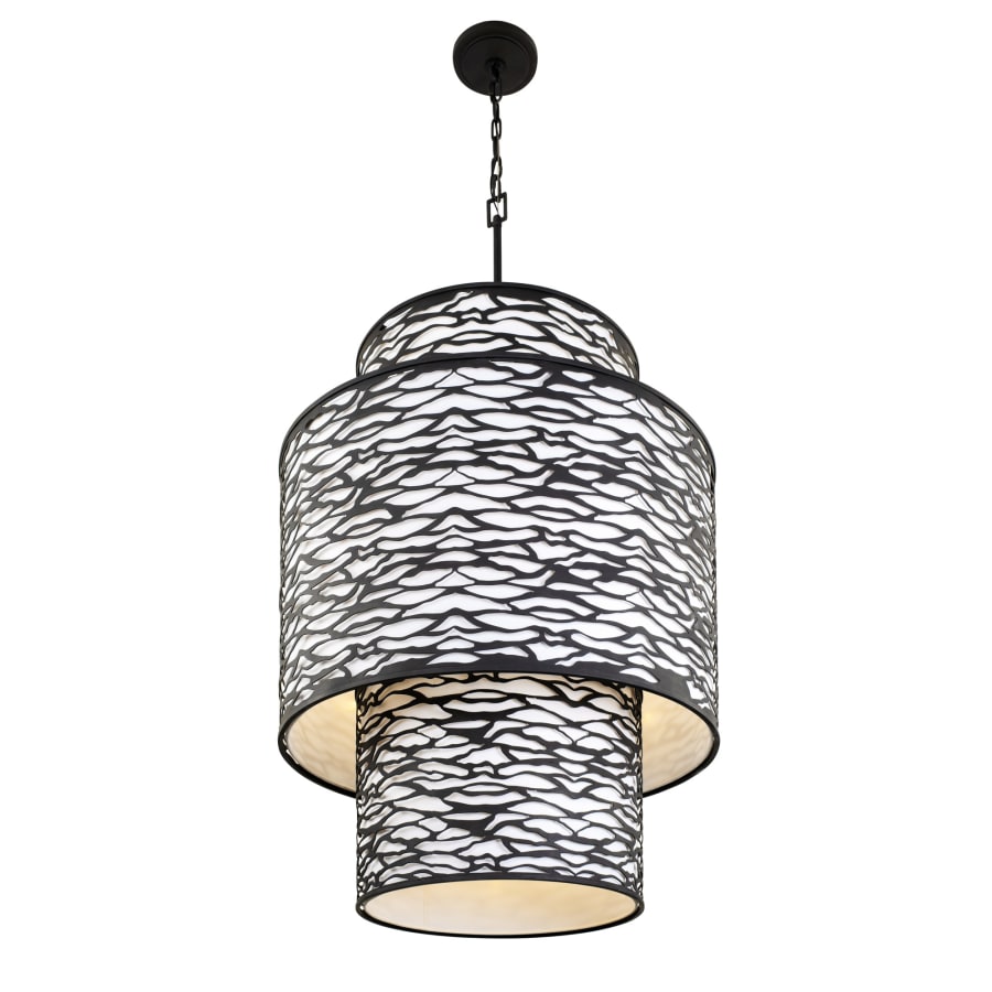 Varaluz Kato 16 Light 32" Wide Waterfall Chandelier