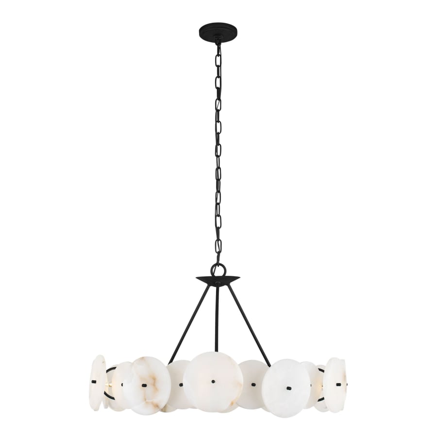 Varaluz Cosmos 6 Light 30" Wide Ring Chandelier