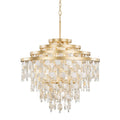 Varaluz Kalani 10 Light 28" Wide Waterfall Chandelier