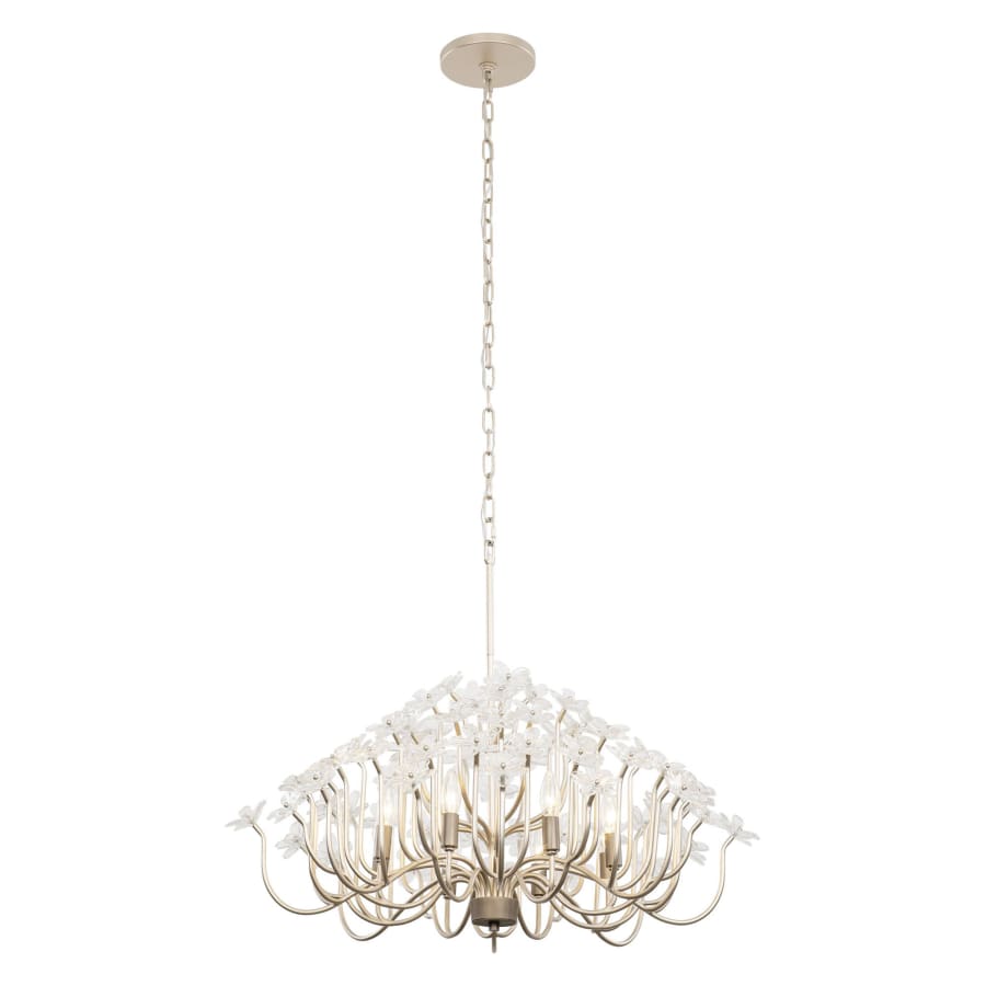 Varaluz Wildflower 8 Light 32" Wide Candle Style Chandelier