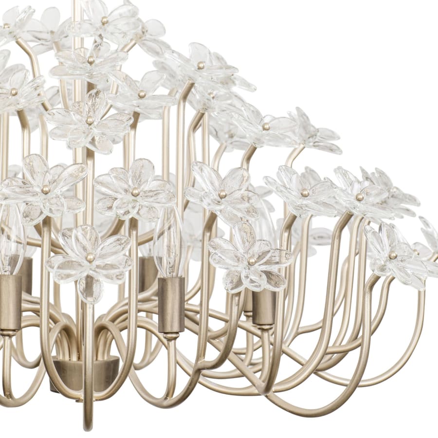 Varaluz Wildflower 8 Light 32" Wide Candle Style Chandelier