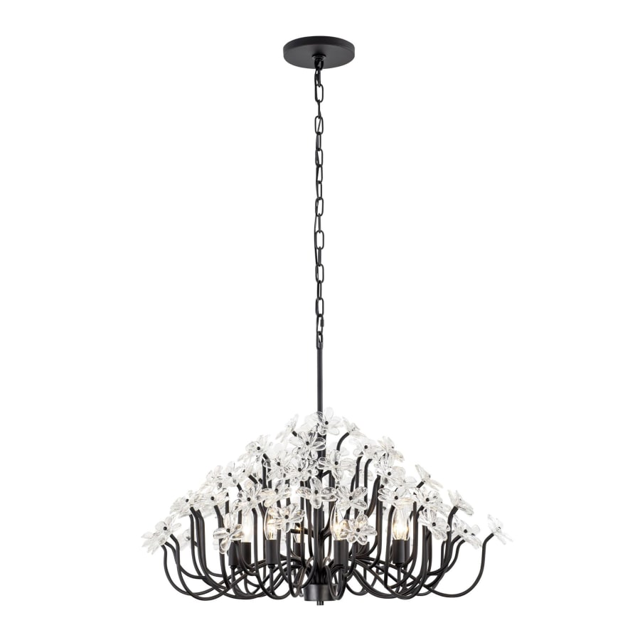 Varaluz Wildflower 8 Light 32" Wide Candle Style Chandelier