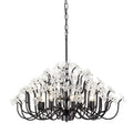 Varaluz Wildflower 8 Light 32" Wide Candle Style Chandelier