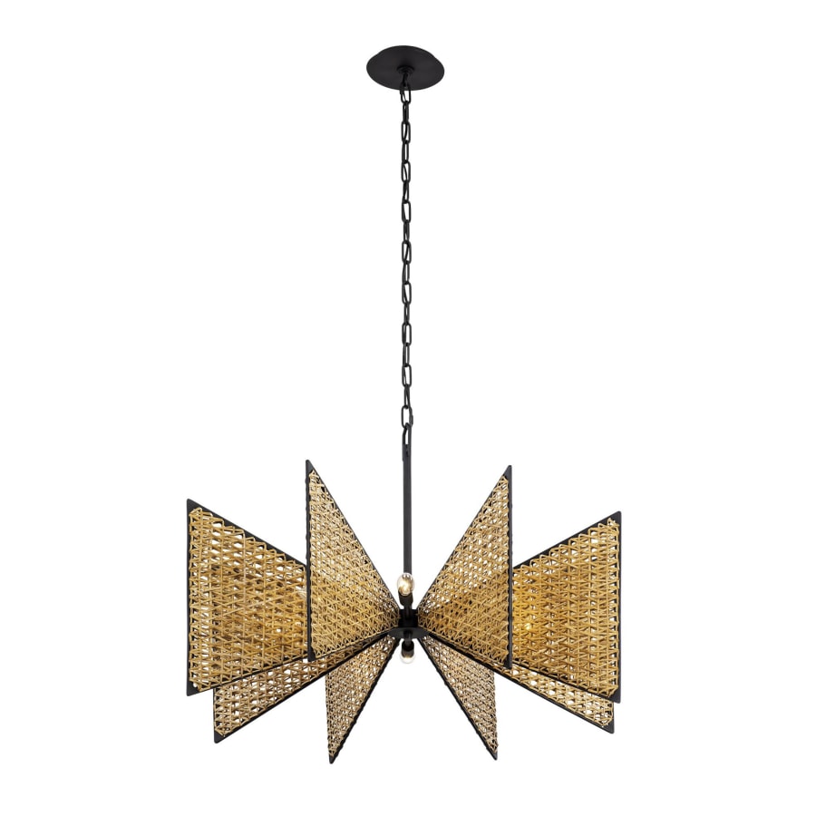 Varaluz Machina 8 Light 32" Wide Abstract Chandelier