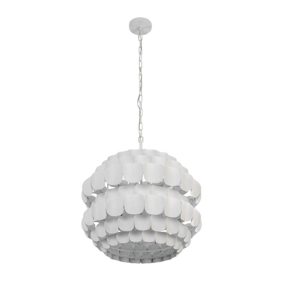 Varaluz Swoon 6 Light 27" Wide Drum Chandelier