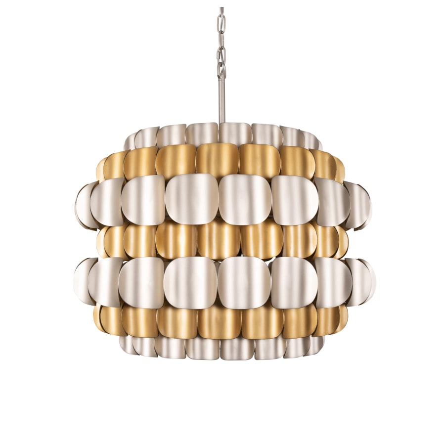 Varaluz Swoon 6 Light 27" Wide Drum Chandelier