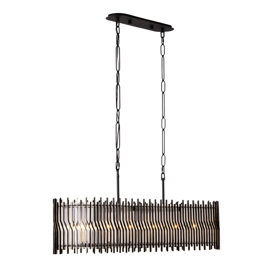 Varaluz Park Row 6 Light 48" Wide Linear Pendant