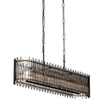 Varaluz Park Row 6 Light 48" Wide Linear Pendant