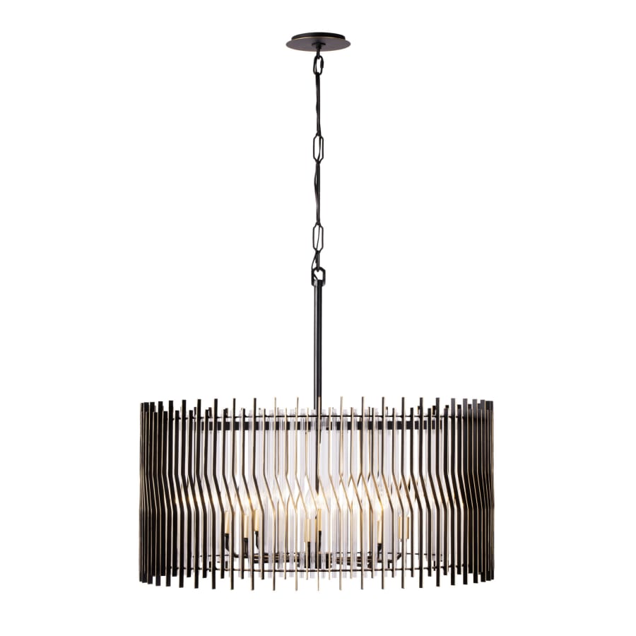Varaluz Park Row 8 Light 32" Wide Pendant