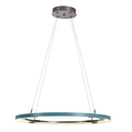 Vermont Modern Ringo 33-5/16" Wide Integrated LED Ring Chandelier with Adjustable Cables