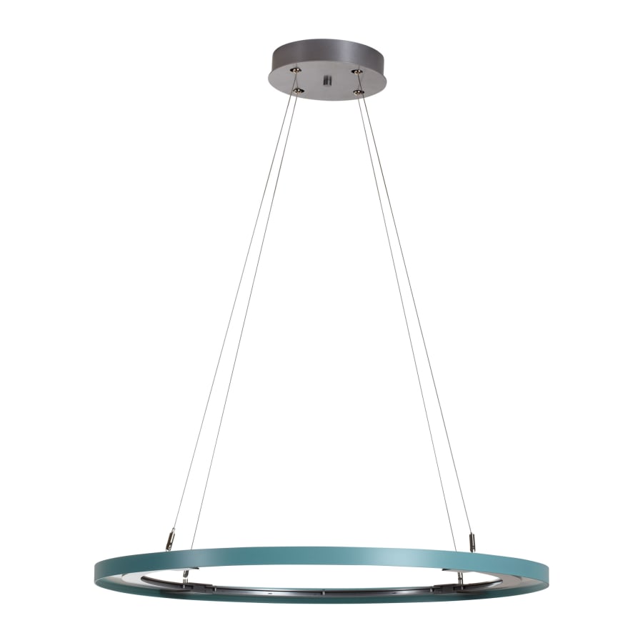 Vermont Modern Ringo 33-5/16" Wide Integrated LED Ring Chandelier with Adjustable Cables