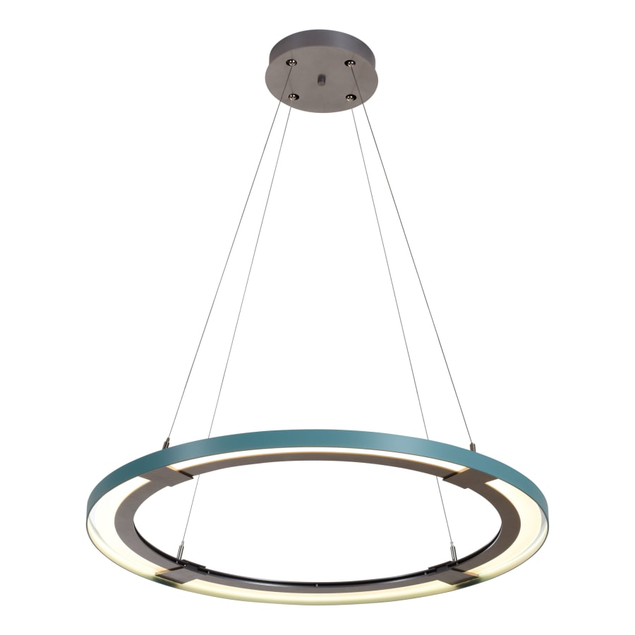 Vermont Modern Ringo 33-5/16" Wide Integrated LED Ring Chandelier with Adjustable Cables