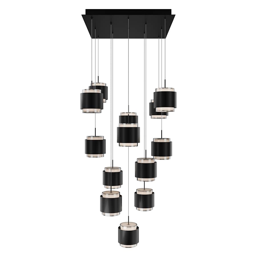 WAC Lighting Banded 20" Wide LED Multi Light Pendant