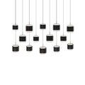 WAC Lighting Banded 42" Wide LED Multi Light Pendant