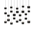 WAC Lighting Banded 42" Wide LED Multi Light Pendant