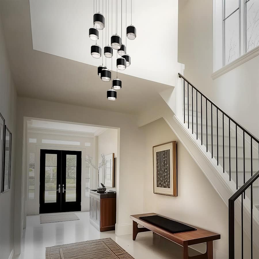 WAC Lighting Banded 36" Wide LED Multi Light Pendant