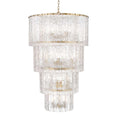 Z-Lite Glacier 18 Light 31" Wide Waterfall Chandelier