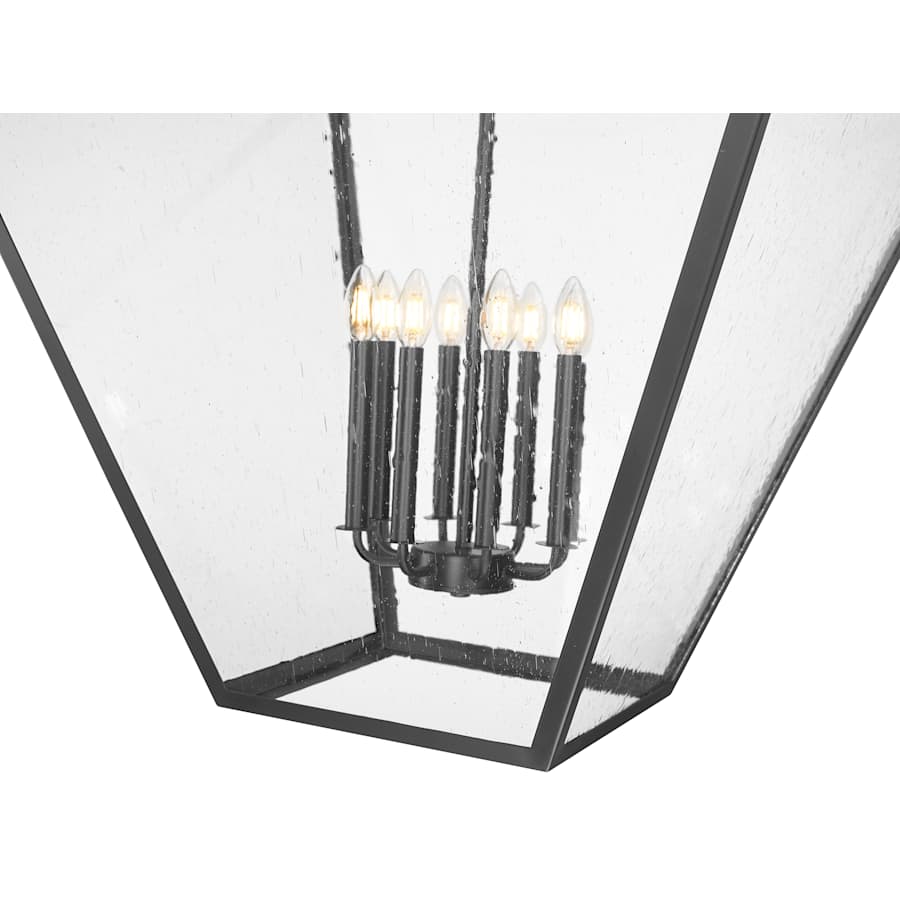 Z-Lite Montalcino 8 Light 32" Wide Taper Candle Pendant