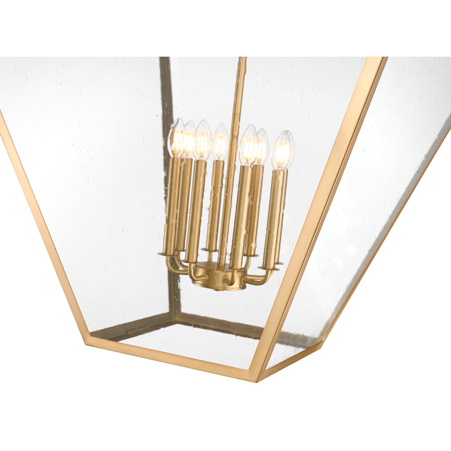 Z-Lite Montalcino 8 Light 32" Wide Taper Candle Pendant