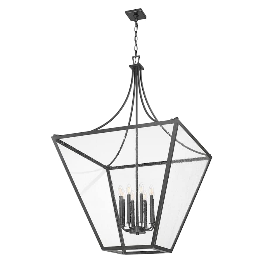 Z-Lite Montalcino 8 Light 32" Wide Taper Candle Pendant